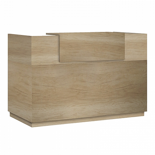 Γραφείο reception Lotus pakoworld σε χρώμα φυσικό 200x70x110εκ Γραφείο reception Lotus pakoworld σε χρώμα φυσικό 200x70x110εκ