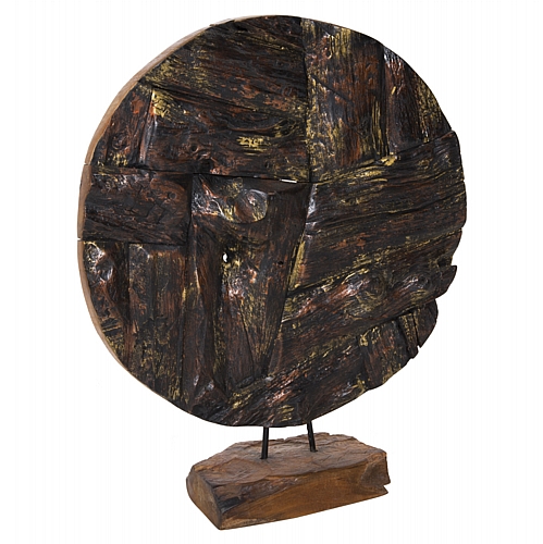 ΕΠΙΤΡΑΠΕΖΙΟ ΔΙΑΚΟΣΜΗΤΙΚΟ ΜΑΣΙΦ ΞΥΛΟ ΤEAK ΦΥΣΙΚΟ FB97718 50X15X64YΕΚ.