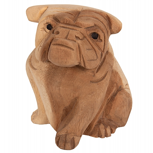 ΕΠΙΤΡΑΠΕΖΙΟ ΔΙΑΚΟΣΜΗΤΙΚΟ BULLDOG ΞΥΛΟ SUAR ΣΕ ΦΥΣΙΚΟ ΧΡΩΜΑ FB97923 9x8x12Y εκ.