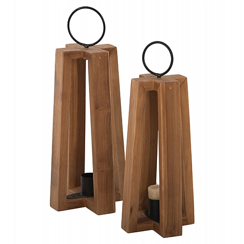 ΦΑΝΑΡΙΑ ΓΙΑ ΚΕΡΙΑ ΜΕ ΧΕΡΟΥΛΙΑ-ΚΡΙΚΟΥΣ FB94276 ΞΥΛΟ ΤΕΑΚ ΣΕ ΦΥΣΙΚΟ 24x24x50-61Υ εκ.