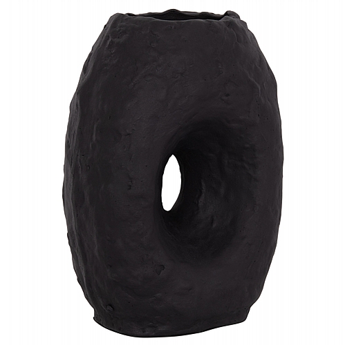 ΕΠΙΤΡΑΠΕΖΙΟ ΔΙΑΚΟΣΜΗΤΙΚΟ ΒΑΖΟ FB94673.01L ΜΑΥΡΗ ΤΕΡΑΚΟΤΑ--26.5x16x36.5Υεκ