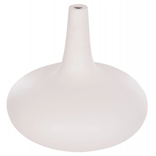 ΕΠΙΤΡΑΠΕΖΙΟ ΔΙΑΚΟΣΜΗΤΙΚΟ ΒΑΖΟ FB94663.02M FIBER CEMENT ΣΕ ΛΕΥΚΟ--Φ30x29.5Υεκ