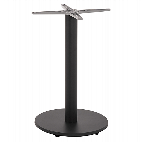 ΒΑΣΗ ΤΡΑΠΕΖΙΟΥ ΑΛΟΥΜΙΝΙΟΥ ΣΤΡΟΓΓΥΛΗ ΓΚΡΙ FB9476.20 ΣΤΑΥΡΟΣ 48Χ48εκ Φ45Χ72Υεκ.