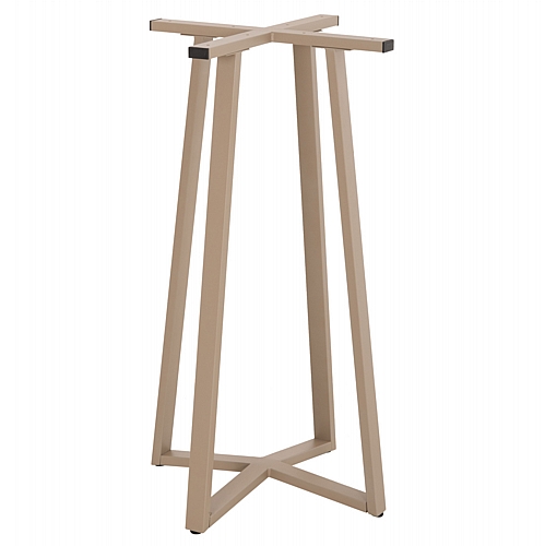 ΒΑΣΗ ΤΡΑΠΕΖΙΟΥ ΜΠΑΡ ΜΕΣΑΙΟΥ ΥΨΟΥΣ FB9477.25 ΜΕΤΑΛΛΟ ΚΑΠΟΥΤΣΙΝΟ 50x50x90Υεκ.