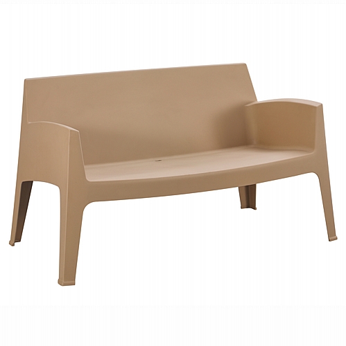 ΚΑΝΑΠΕΣ 2-ΘΕΣΙΟΣ ΠΟΛΥΠΡΟΠΥΛΕΝΙΟΥ FB96366.03 ΧΡΩΜΑ ΚΑΠΟΥΤΣΙΝΟ 133x68x73Υεκ.