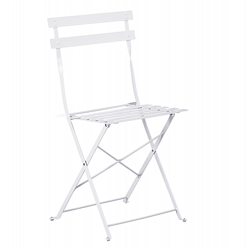 ΚΑΡΕΚΛΑ ΖΑΠΠΕΙΟΥ ΠΤΥΣΣΟΜΕΝΗ FB96337.01 ΜΕΤΑΛΛΙΚΗ ΛΕΥΚΗ 41x43x80Υεκ.