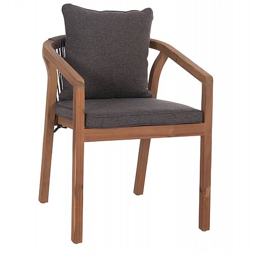 ΠΟΛΥΘΡΟΝΑ FB96244.02 ΞΥΛΟ ΑΚΑΚΙΑΣ ΦΥΣΙΚΟ-ΣΧΟΙΝΙ & ΜΑΞΙΛΑΡΙΑ ΓΚΡΙ 58x60x74Υεκ.