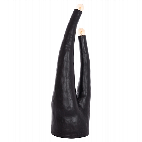 ΔΙΑΚΟΣΜΗΤΙΚΟ ΦΩΤΙΣΤΙΚΟ ΔΑΠΕΔΟΥ FB94702.01 FIBER CEMENT-ΜΑΥΡΟ 50x43x145Υεκ.