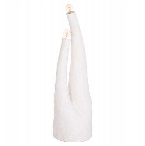 ΔΙΑΚΟΣΜΗΤΙΚΟ ΦΩΤΙΣΤΙΚΟ ΔΑΠΕΔΟΥ FB94702.02 FIBER CEMENT-ΛΕΥΚΟ 50x43x145Υεκ