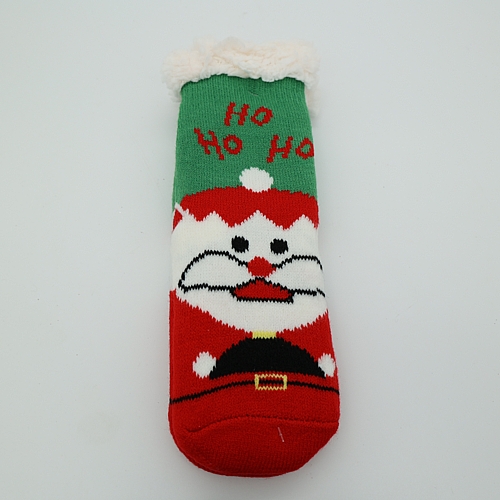 Χριστουγεννιάτικες πολύχρωμες κάλτσες με  Αϊ-Βασίλη