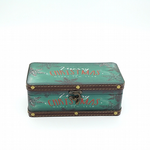 Χριστουγεννιάτικο Διακοσμητικό Κουτί Αποθήκευσης “Merry Christmas”