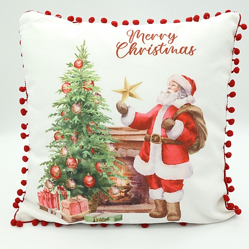 Χριστουγεννιάτικο Διακοσμητικό Μαξιλάρι – Merry Christmas