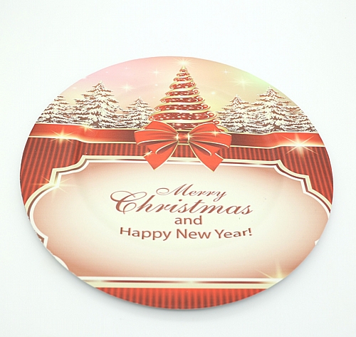 Χριστουγεννιάτικη Πιατέλα Σερβιρίσματος – Merry Christmas & Happy New Year