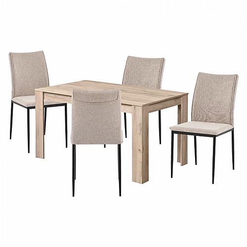 ΣΕΤ ΤΡΑΠΕΖΑΡΙΑΣ Itaka (5) ΠΕΝΤΕ ΤΕΜΑΧΙΩΝ ΜΕ ΜΠΕΖ-ΚΑΦΕ ΚΑΡΕΚΛΑ FL25414 itk