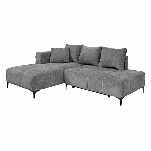 ΚΑΝΑΠΕΣ ΚΡΕΒΑΤΙ Fylliana Jasper ΑΡΙΣΤΕΡΗ ΓΩΝΙΑ ΑΝΘΡΑΚΙ ΥΦΑΣΜΑ 255x170x90εκ ΚΑΝΑΠΕΣ ΚΡΕΒΑΤΙ Fylliana Jasper ΑΡΙΣΤΕΡΗ ΓΩΝΙΑ ΑΝΘΡΑΚΙ ΥΦΑΣΜΑ 255x170x90εκ