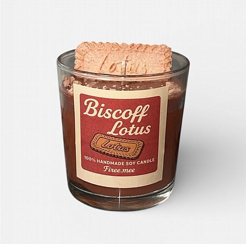 Αρωματικό Κερί Σόγιας Biscoff Lotus