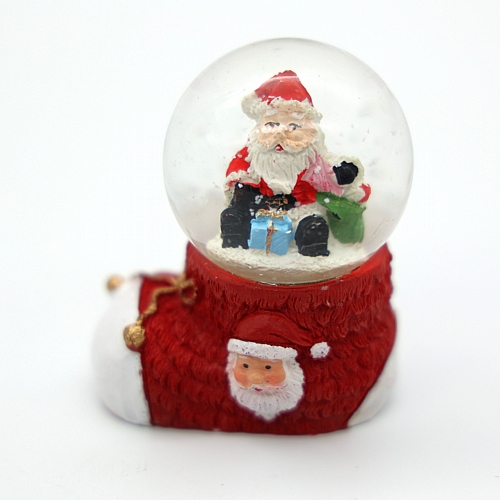 Χριστουγεννιάτικη Χιονόμπαλα Άγιος Βασίλης με Δώρα