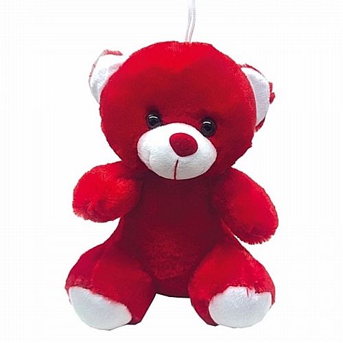 Λούτρινο Αρκουδάκι σε Κόκκινο Χρώμα 23cm