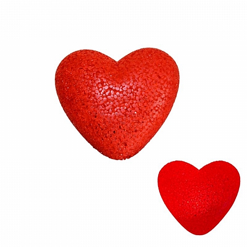 Διακοσμητική Καρδιά Lava με Φως 12cm