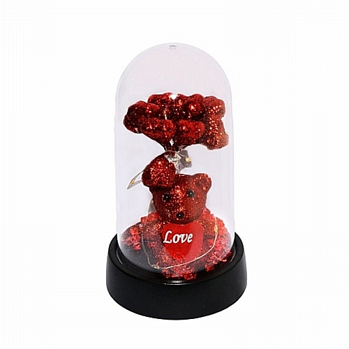 Καμπάνα με Αρκουδάκι & Φως – 15 x 8.5 cm