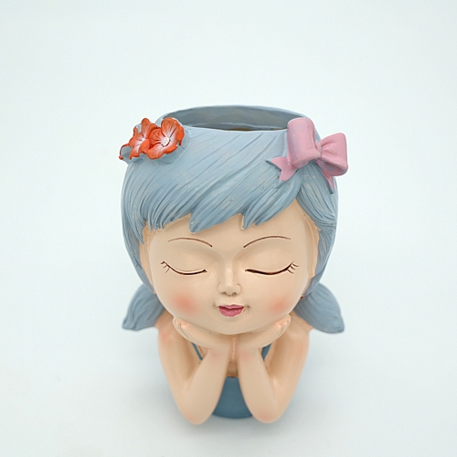 Κεραμικό κασπώ κοριτσάκι 18.5cm