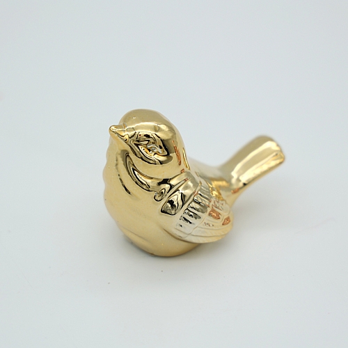 Διακοσμητικό Πουλάκι Κεραμικό - Χρυσό