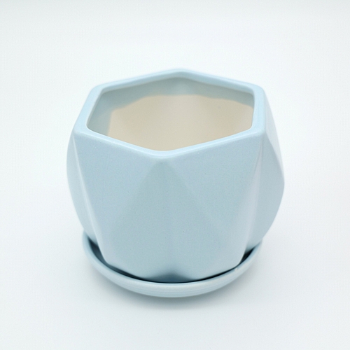 Κεραμικό Κασπώ – 14x14x12cm - Γαλάζιο