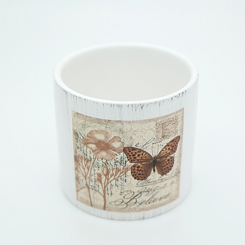 Κεραμικό Κασπώ με Πεταλούδες – 11.5x10.5cm