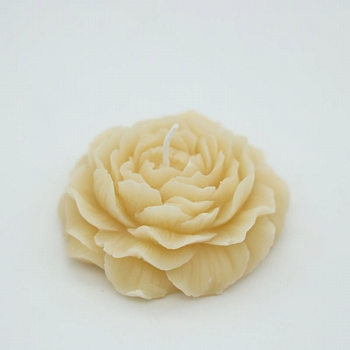 Φυτικό Αρωματικό Κερί με σόγια σε σχήμα λουλουδιού, 8cm