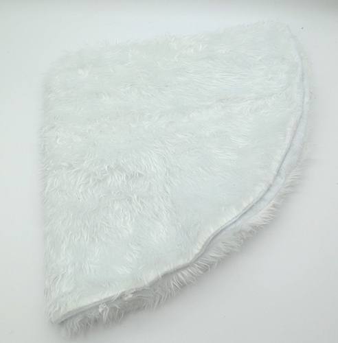 Χριστουγεννιάτικη Λευκή Γούνινη Βάση για Κάτω από το Δέντρο