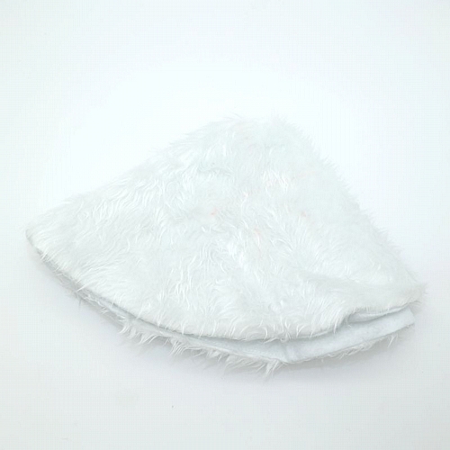 Χριστουγεννιάτικη Λευκή Γούνινη Βάση για Κάτω από το Δέντρο