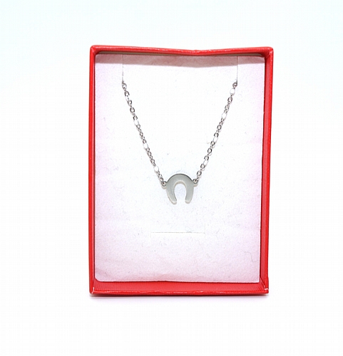 Κολιέ από Ατσάλι με Πέταλο