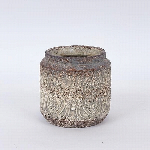 Κασπώ Τσιμεντένιο Γκρι - Μπεζ 15x15x15.5cm