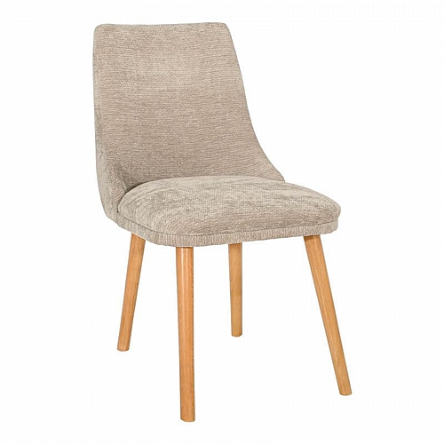 ΚΑΡΕΚΛΑ ΤΡΑΠΕΖΑΡΙΑΣ Fylliana Celestina ΜΠΕΖ ΧΡΩΜΑ ΥΦΑΣΜΑΤΟΣ 45x50x85εκ fps