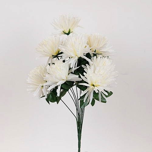 Μπουκέτο Χρυσάνθεμα Λευκά 40cm