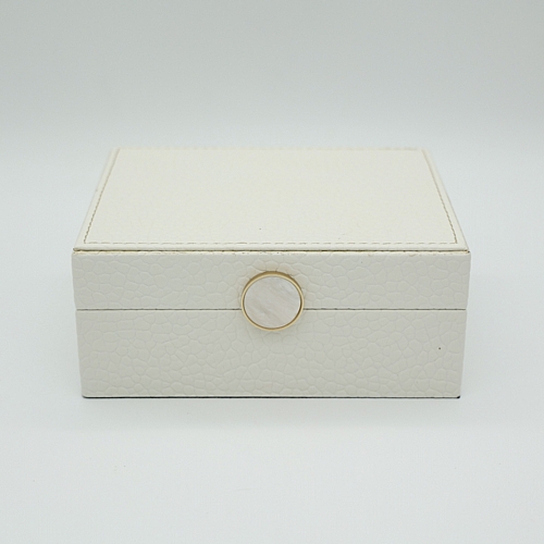 Διακοσμητικό Κουτί Ξύλινο Λευκό 20x16x8cm