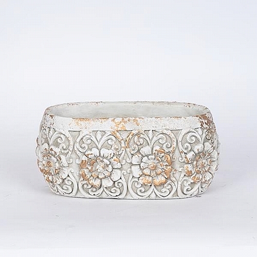 Κασπώ Τσιμεντένιο Λευκό 23.5x12.5x10.5cm