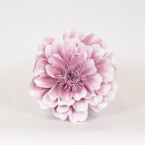 Λουλούδι/Κλαδί Foam Μωβ-Λευκό 30x30cm