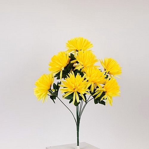 Μπουκέτο Χρυσάνθεμα Κίτρινο 40cm