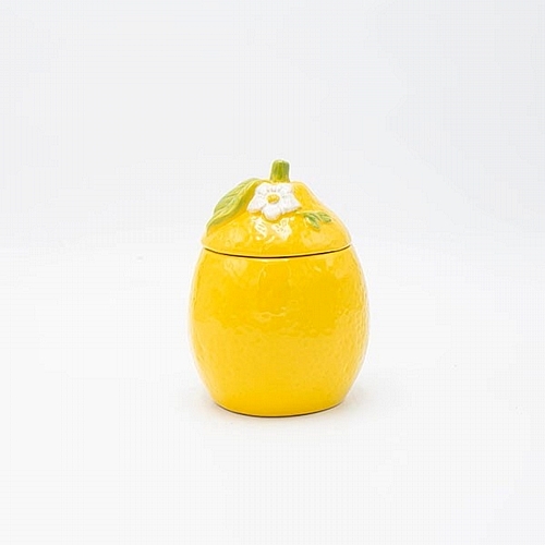 Διακοσμητικό Μπολ Λεμόνι Κεραμικό Κίτρινο 11.3x11.3x15cm