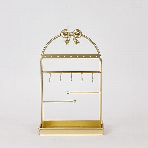 Σταντ Κοσμημάτων Μέταλλο Χρυσό 23x12x35.5cm