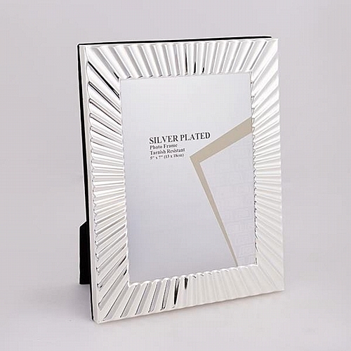 Κορνίζα (13x18) Μεταλλική Επάργυρη Ασημί