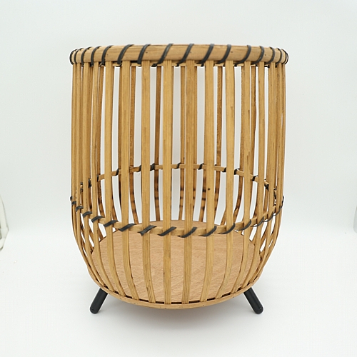 Καλάθι Ψάθινο Φυσικό / 33x33x40cm