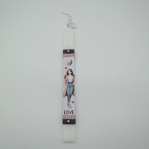 Λαμπάδα You & Me 30cm