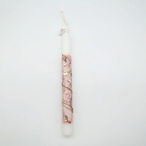 Λαμπάδα Κρεμαστό Σκουλαρίκια Πεταλούδα 25cm