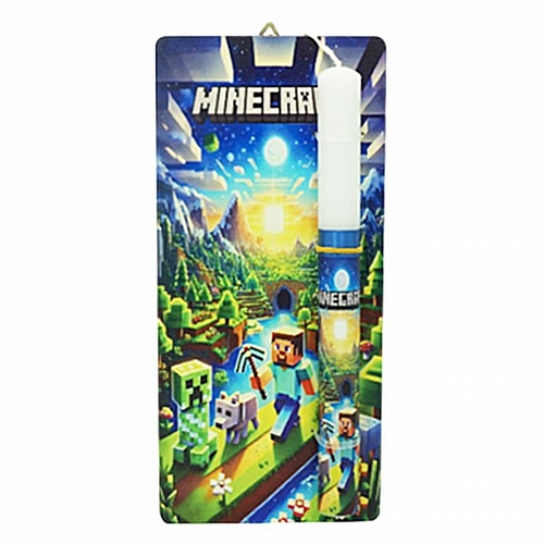 Λαμπάδα με Κάδρο Minecraft 25cm
