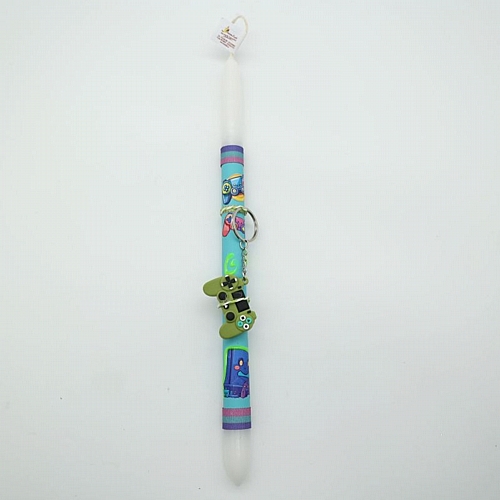 Παιδική Πασχαλινή Λαμπάδα με Μπρελόκ Χειριστήριο Game 35cm