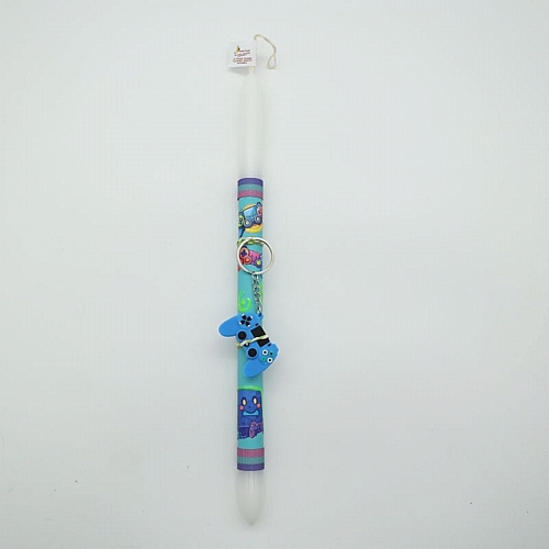 Παιδική Πασχαλινή Λαμπάδα με Μπρελόκ Χειριστήριο Game