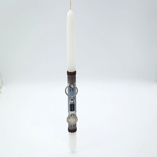 Ανδρική Πασχαλινή Λαμπάδα με Μπρελόκ 33cm