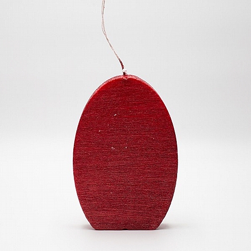 ΚΕΡΙ ΑΥΓΟ  ΚΟΚΚΙΝΟ ΡΟΥΣΤΙΚ ΜΕΤΑΛΛΙΚΟ 12x15cm